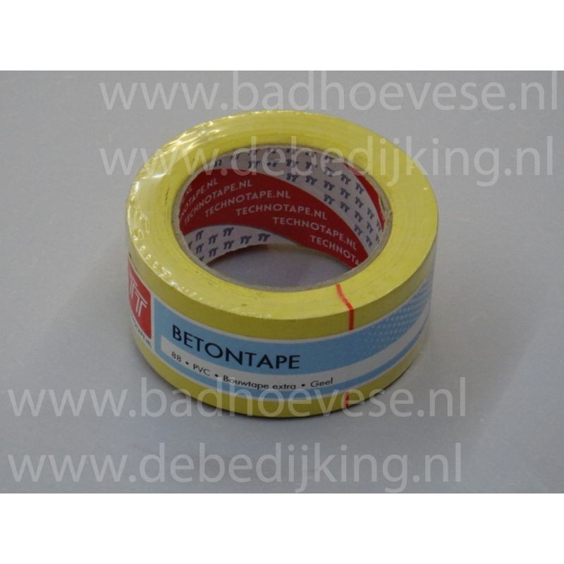 Kip 204 Bekistingstape geel