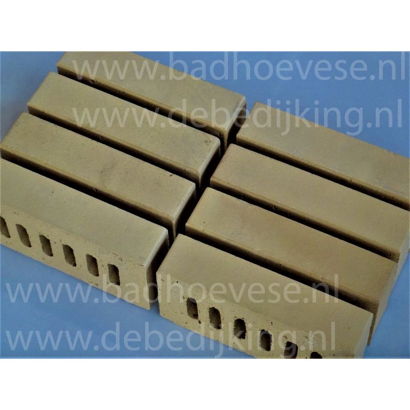 baksteen wf.strengp.geel vlak glad