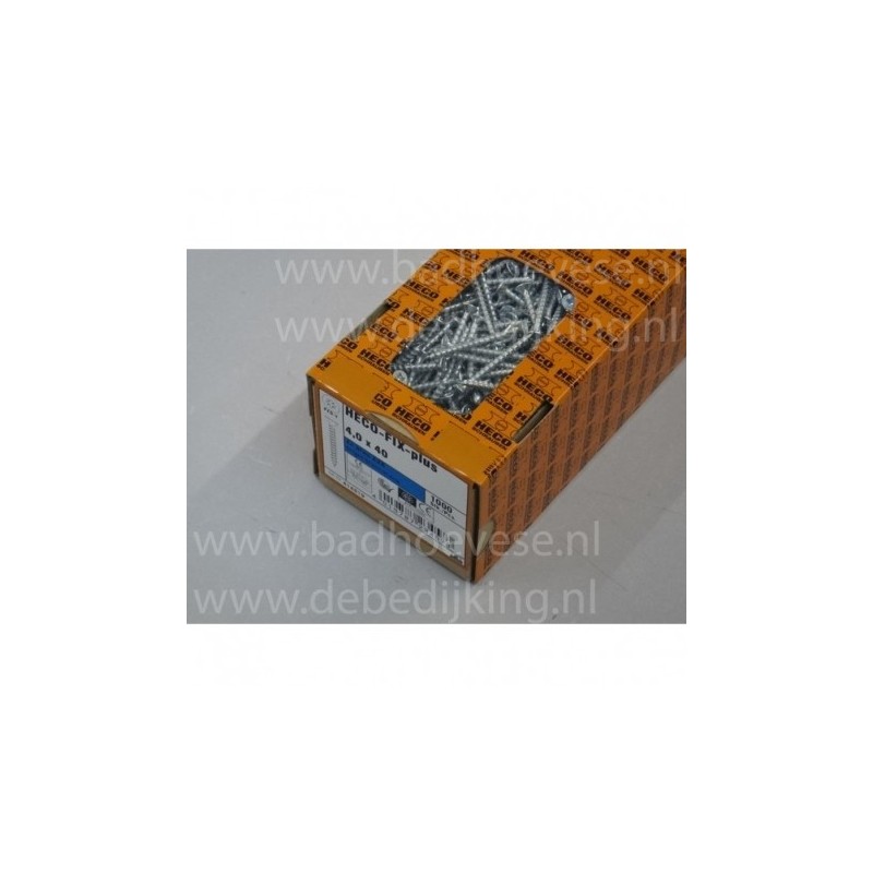 HECO-TOPIX-plus 4.0 x 40  PVK pozi