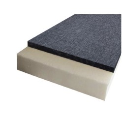 Kantplank Antraciet geisoleerd