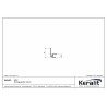Keralit  montageprofiel 10 mm