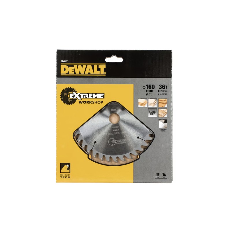 DeWalt Circular saw blade 160 x 20 x36t