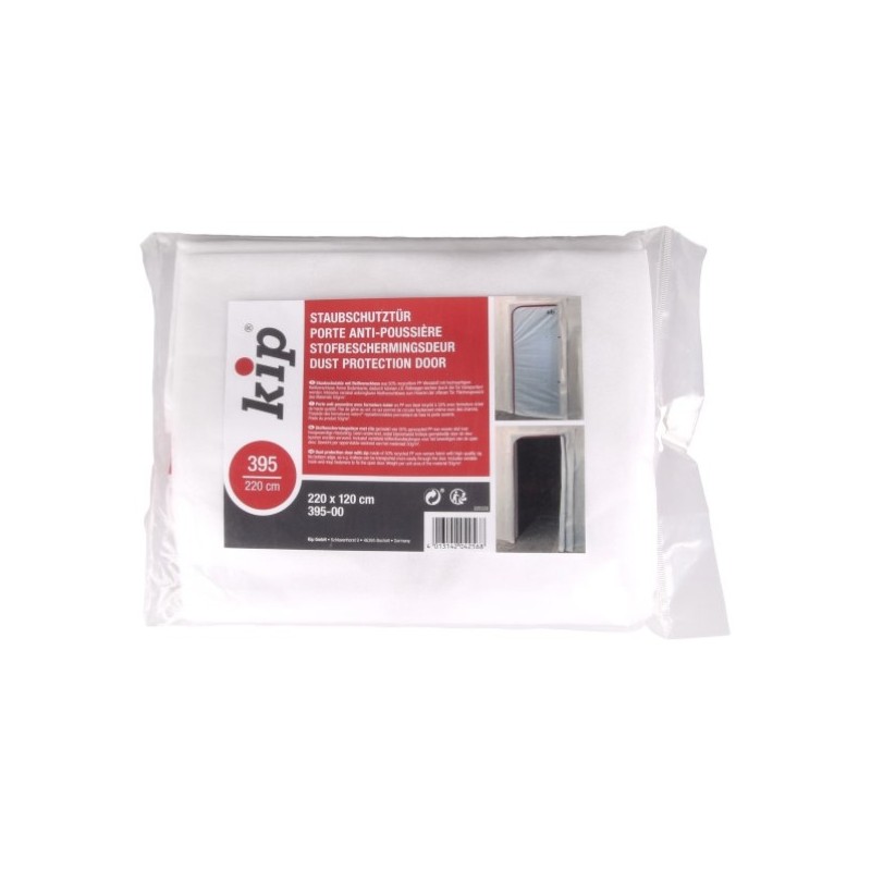 Kip kunststof Stofdeur afm. 220x120