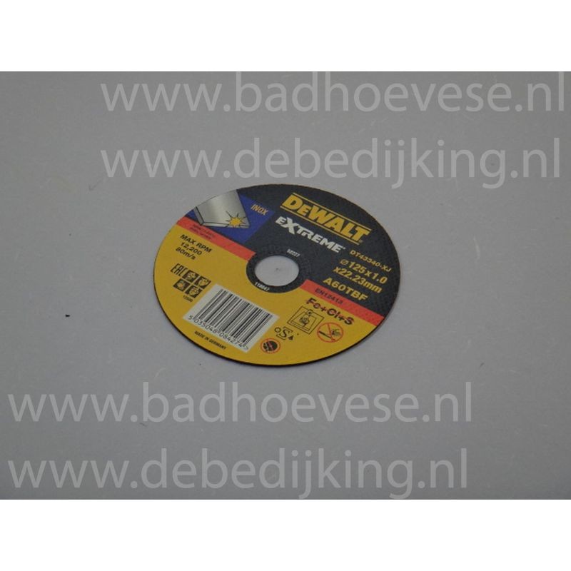 DeWalt  Afbraamschijf metaal