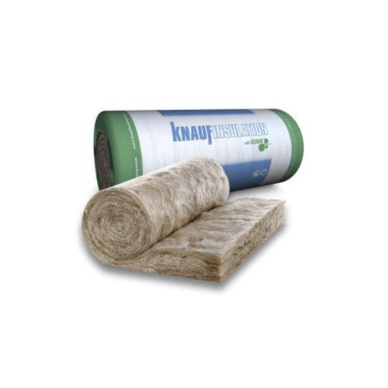 Knauf Glaswol Naturoll 120mm z.v.s
