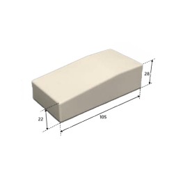 Traditionele neut MDF  30x105  50cm