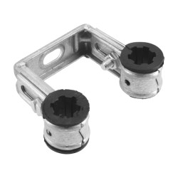 CV-buisbeugel dubbel 15 mm