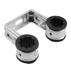 CV-buisbeugel dubbel 22 mm