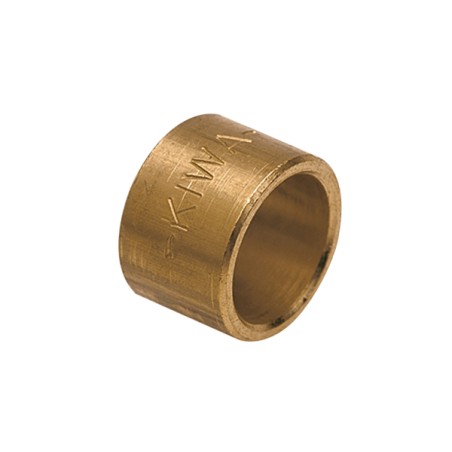 Messing eindkap capillair  15 mm