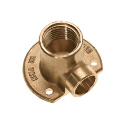 Messing muurplaat laag capillair