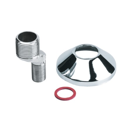 Verloop S-koppeling 3/4" x 3/8" 2st