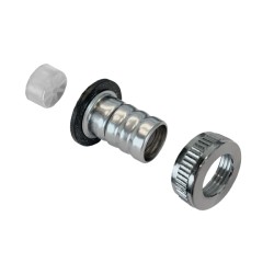 Wartel met slangpilaar 1/2 inch