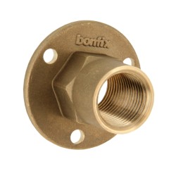 Messing zolderplaat   1/2 inch