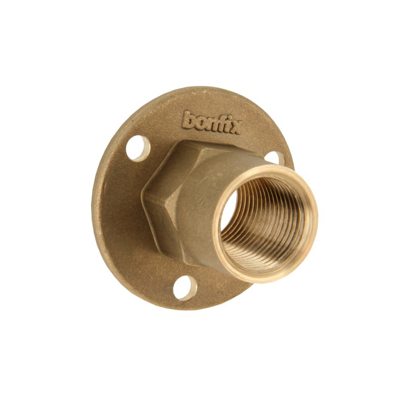 Messing zolderplaat   1/2 inch