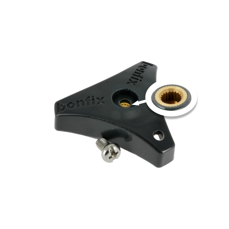 Kunststof draaiknop met