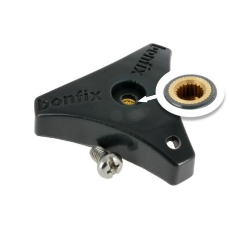 Kunststof draaiknop met