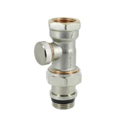 Radiator voetventiel 1/2"bi x1/2"bu