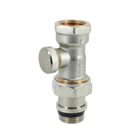 Radiator voetventiel 1/2"bi x1/2"bu