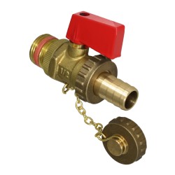 Vul-aftapkraan met knop