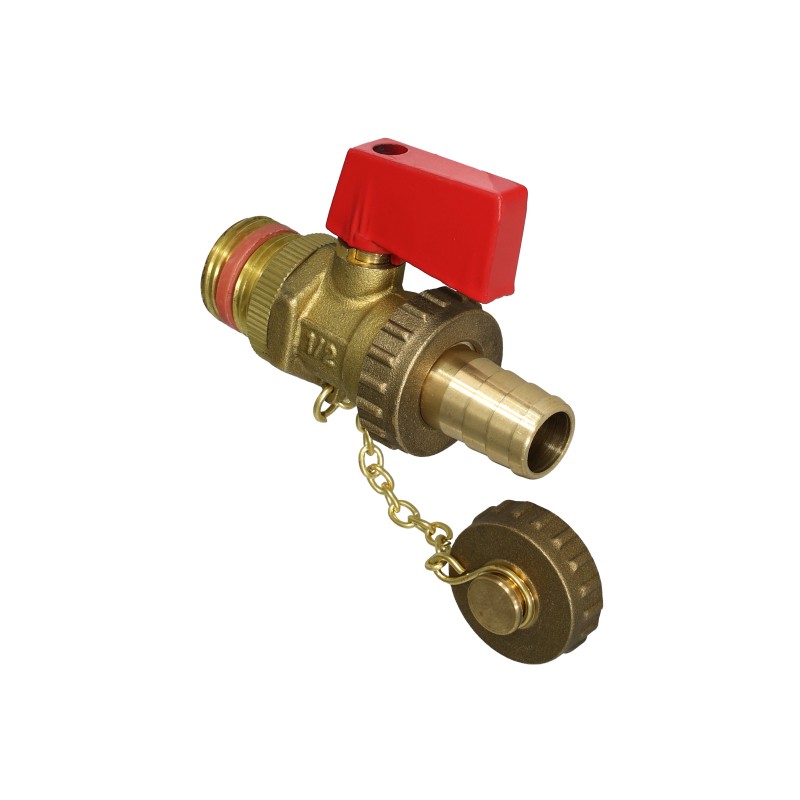 Vul-aftapkraan met knop