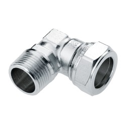 Nikkel knel vertind kniekoppeling