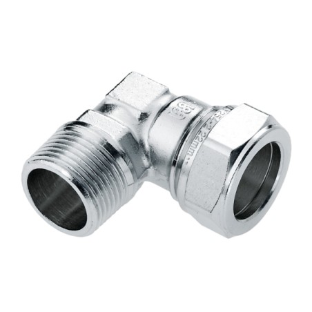 Nikkel knel vertind kniekoppeling