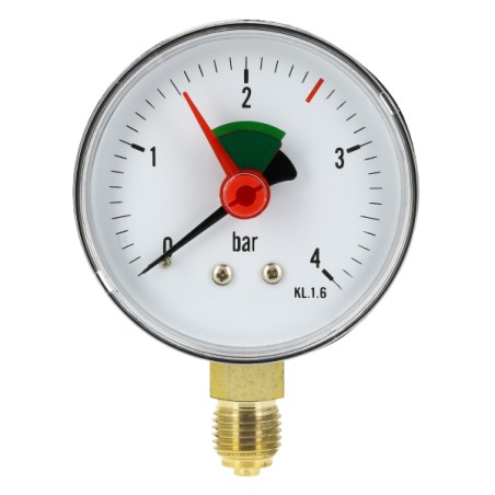 Mano-meter 1/4 inch bu