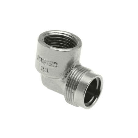 Comfort aansluitnippel haaks