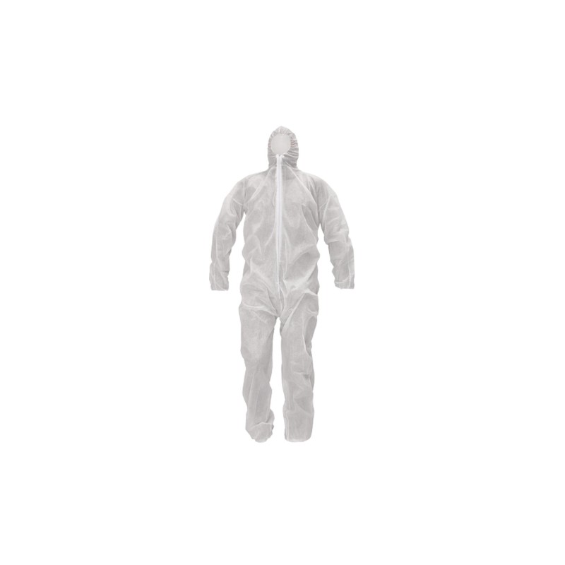 Minto disposable coverall with hood