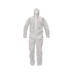 Minto disposable coverall with hood