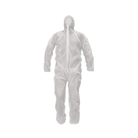 Minto disposable coverall with hood