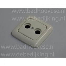 Wandcontactdoos 2-voudig inbouw  RA