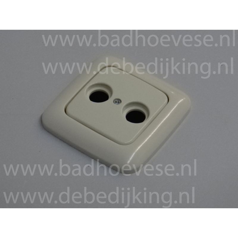 Wandcontactdoos 2-voudig inbouw  RA
