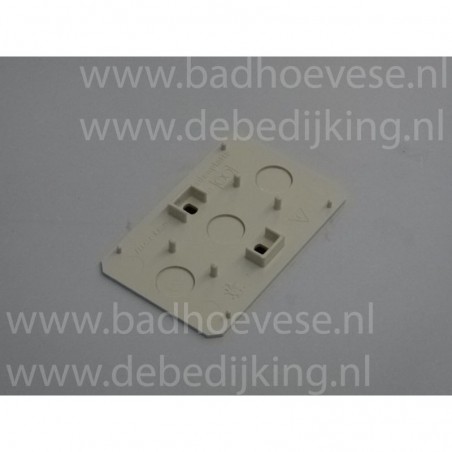 Wandcontactdoos 2-voudig inbouw  RA