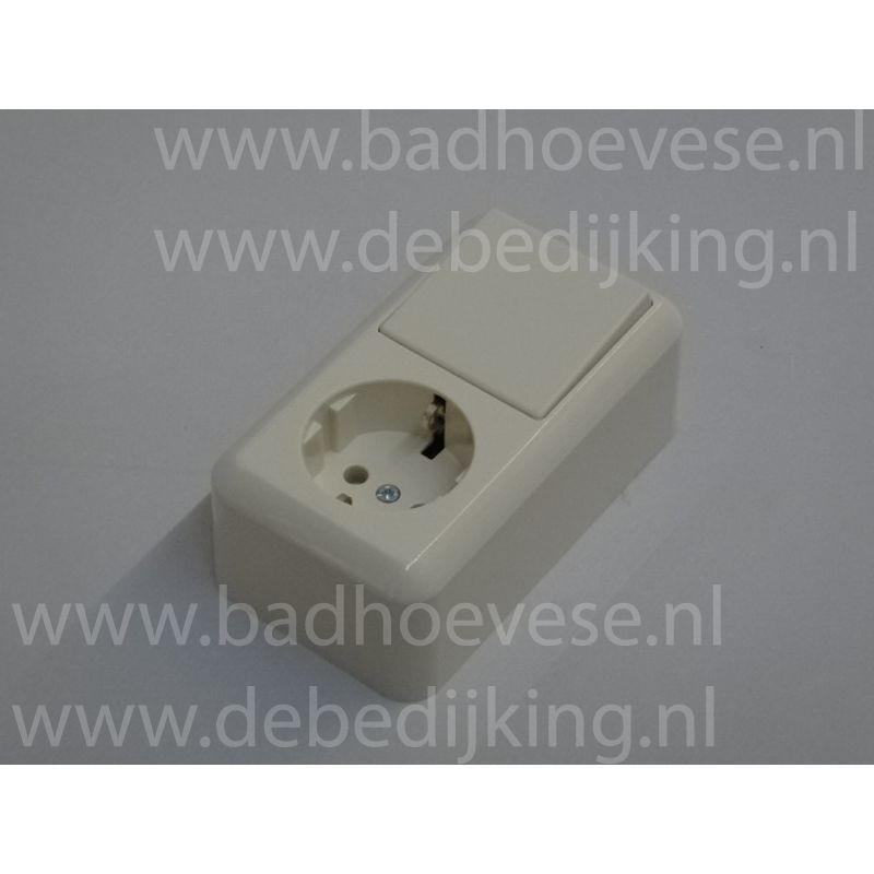 Wisselschakelaar wit