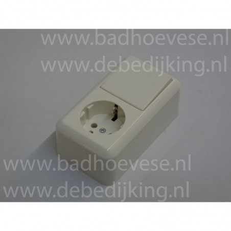 Wisselschakelaar wit