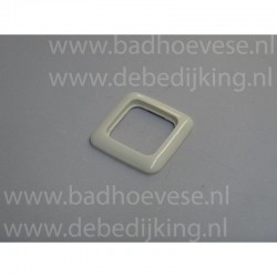 Afdekraam 1-voudig  wit