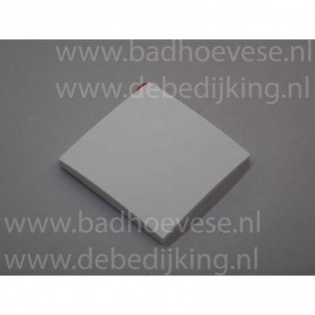 Ceiling plate square in blister