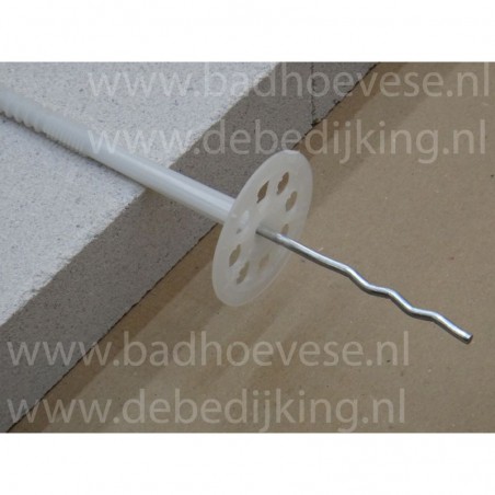 Insulation anchor/insulation plug + pin