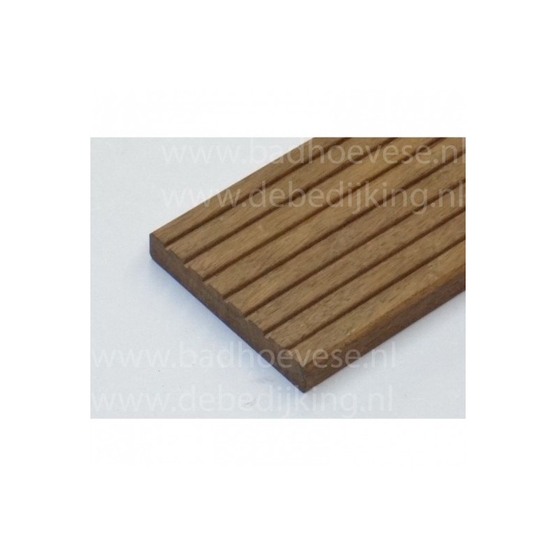 Bangkirai  vlonderplank 335 cm.