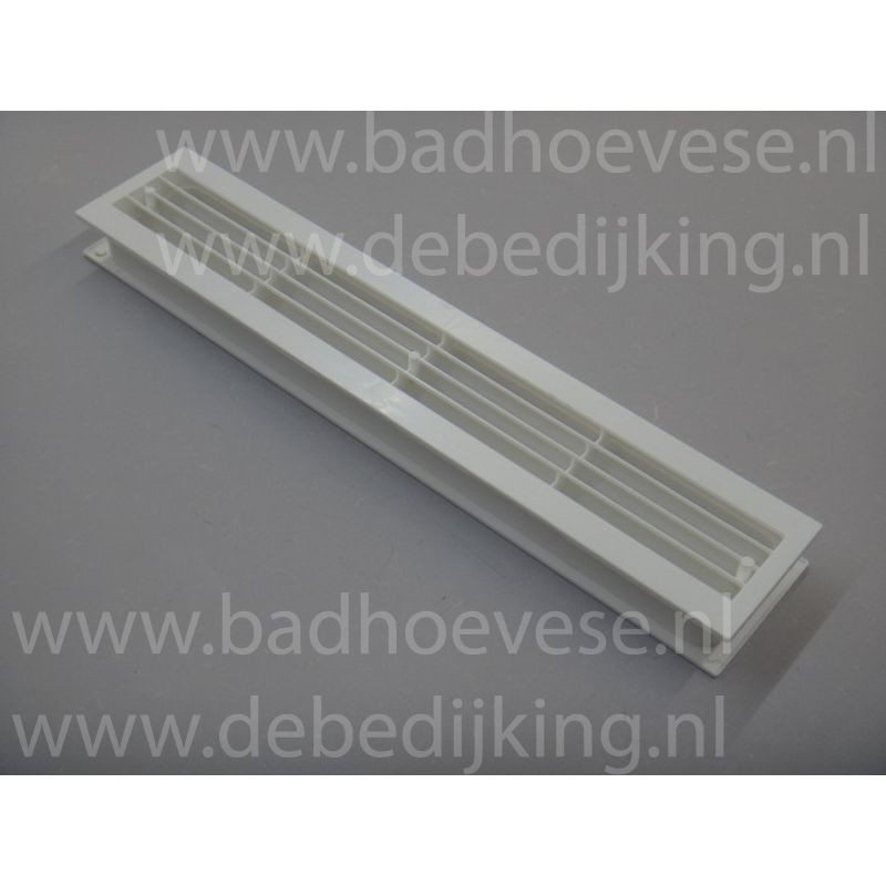 Door ventilation grille white