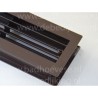 Door ventilation grille brown
