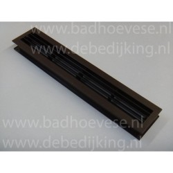 Deurventilatierooster  bruin