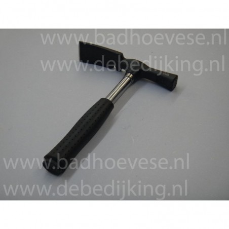 Hairdressing hammer steel handle