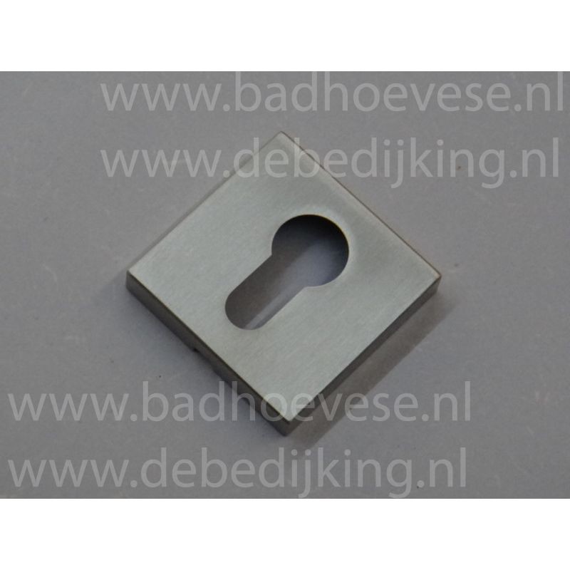 Cilinderrozet 52 mm Vierkant