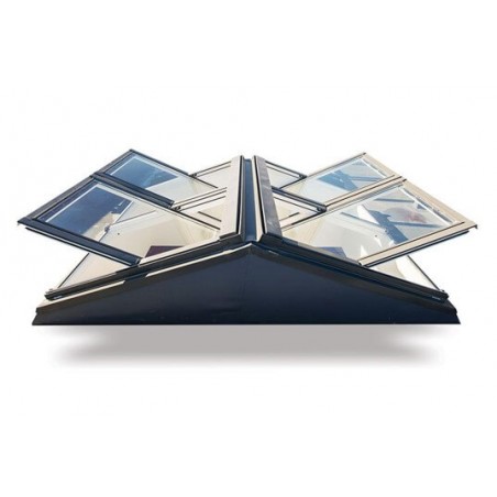 Keylite Double Skylight 134x140