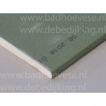 Plasterboard 12.5 mm waterproof