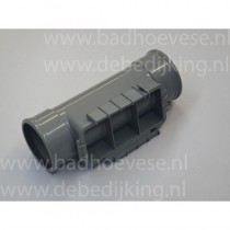 PVC fitting - rubber sleeve