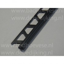 Tile profile PVC Rondec black