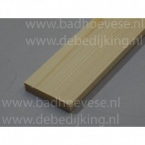 Spruce slat and Hardwood slat